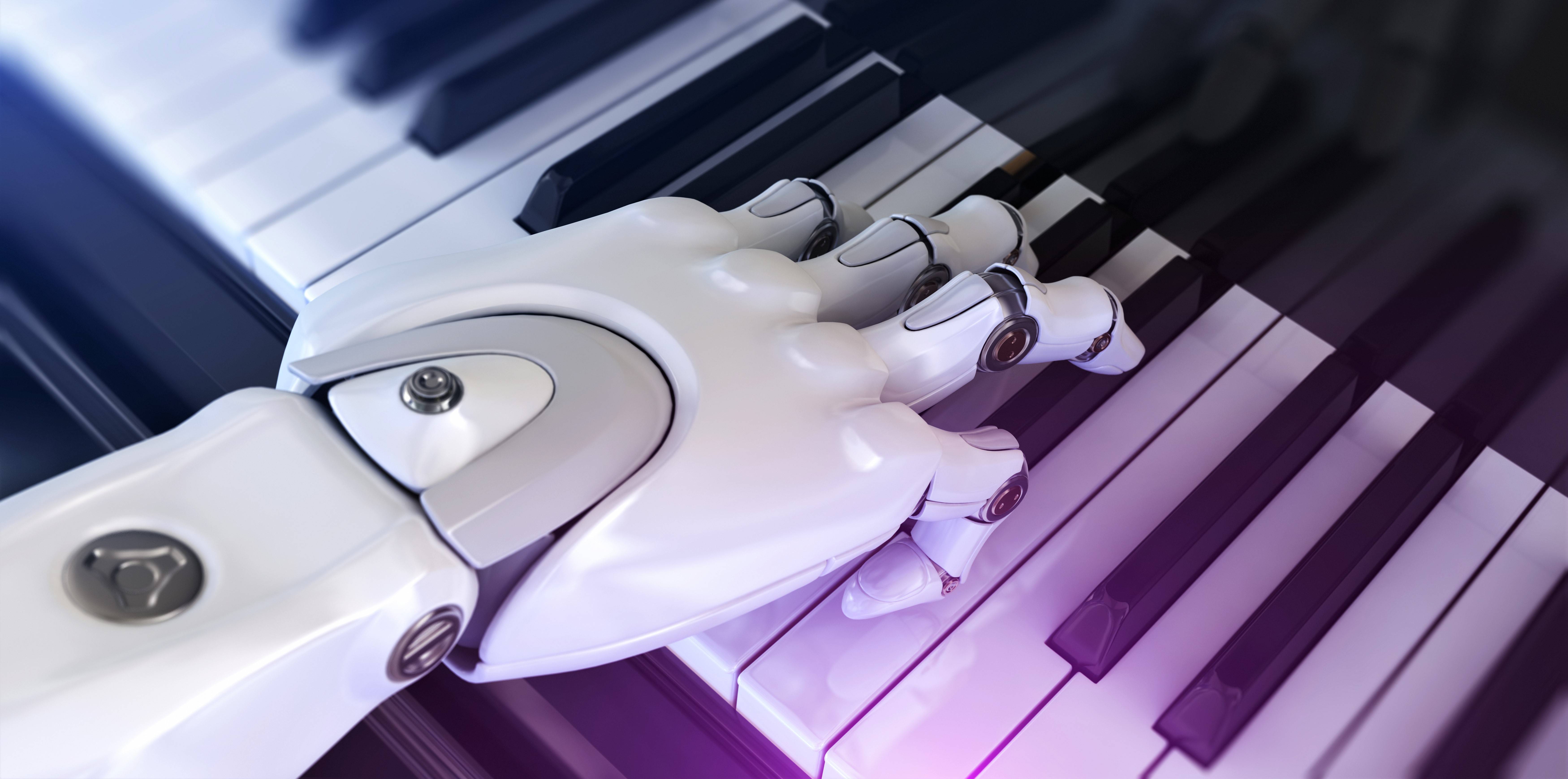 Robot plays the piano it exchange